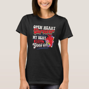 T-shirt Chirurgie cardiaque ouverte Contourner la sensibil