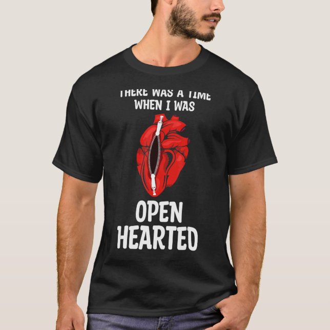 T-shirt Chirurgie cardiaque ouverte et dépassement cardiaq (Devant)