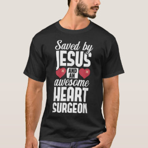 T-shirt Chirurgie cardiaque ouverte Survivant Jésus Contou