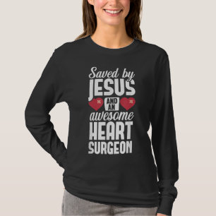 T-shirt Chirurgie cardiaque ouverte Survivant Jésus Contou