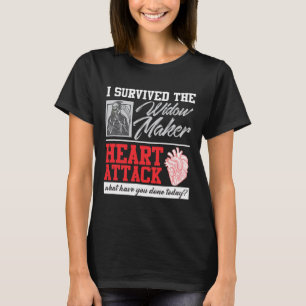 T-shirt Chirurgie cardiaque ouverte Survivor Veuve Maker C