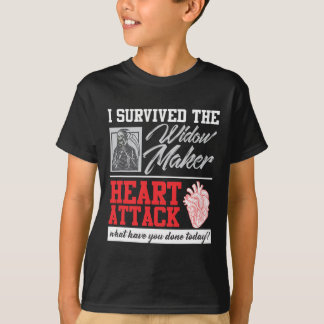 T-shirt Chirurgie cardiaque ouverte Survivor Veuve Maker C