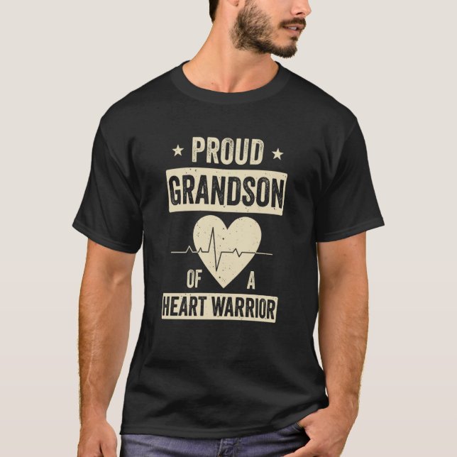 T-shirt Chirurgie cardiaque ouverte TCHD Transplant le pet (Devant)