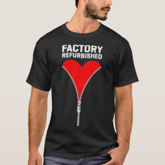 T-shirt Chirurgie cardiaque rénovée en usine Zipper Club