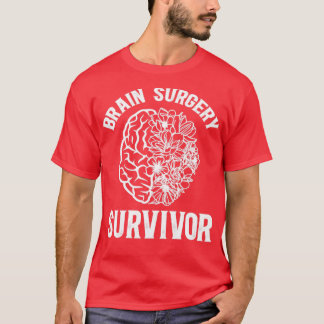 T-shirt Chirurgie cérébrale Survivant Aneurysme Survivant