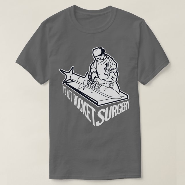 T-shirt Chirurgie de fusées (Design devant)