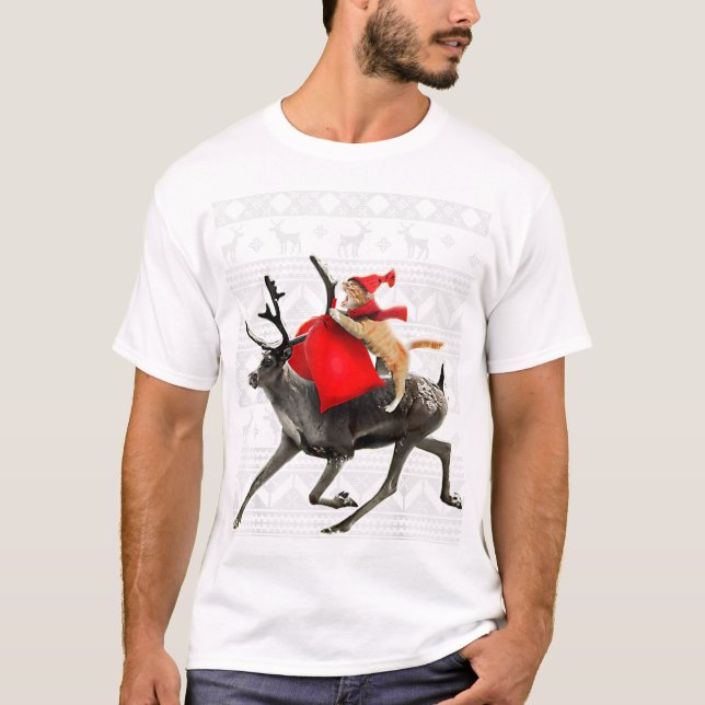 T-shirt Chirurgie de Noël moche Reindeer (Devant)