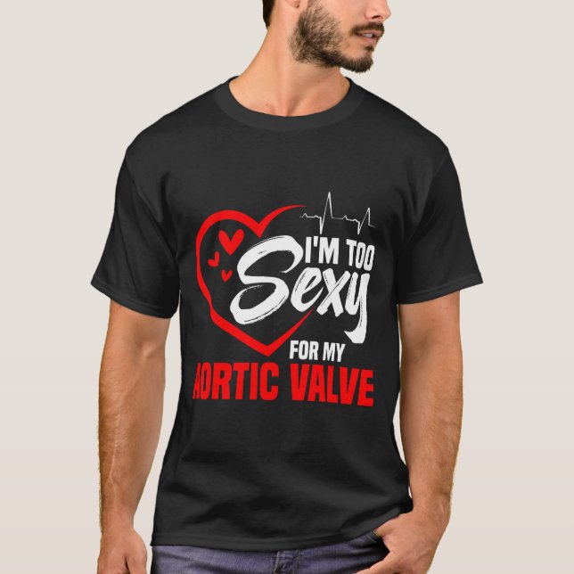 T-shirt Chirurgie de remplacement de valvule cardiaque Rép (Devant)