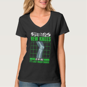 T-shirt Chirurgie de remplacement du genou pour hommes Gue