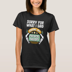 T-shirt Chirurgie de remplacement du genou Récupération dr