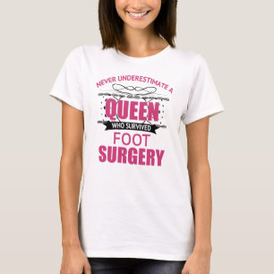 T-shirt Chirurgie Des Pieds Pour Les Femmes