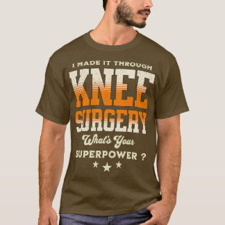 T-shirt chirurgie du genou 2