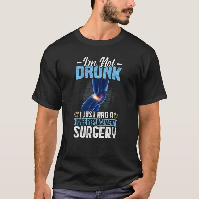 T-shirt Chirurgie du genou Je viens d'avoir un Chirurger d (Devant)