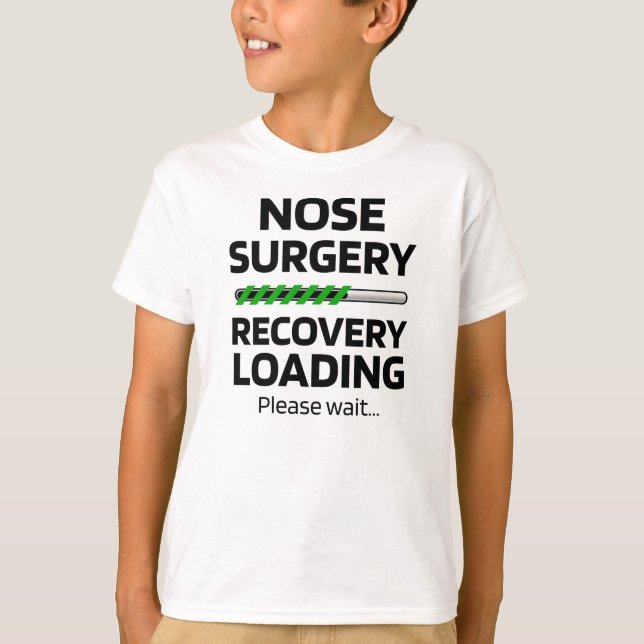 T-shirt Chirurgie du nez de séroplastie Travail du nez de  (Devant)