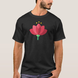 T-shirt Chirurgie, Fleur Louts Rouges, Chemise Égyptienne
