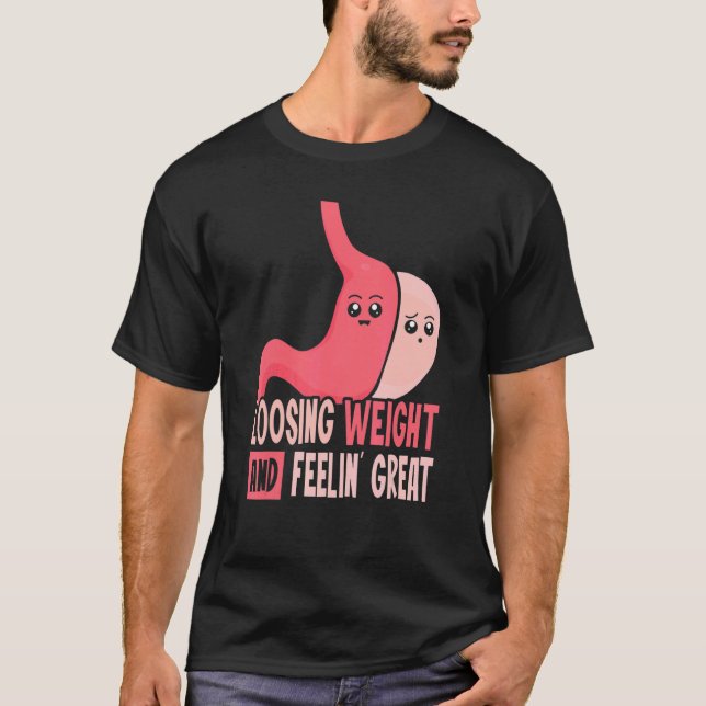 T-shirt Chirurgie gastrique et réduction des progrès Gastr (Devant)