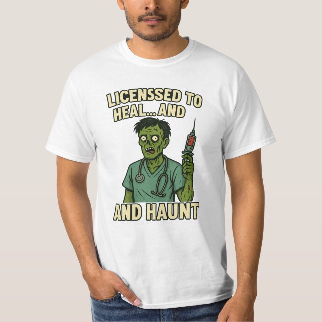 T-shirt Chirurgie Halloween drôle (Devant)