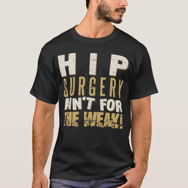 T-shirt Chirurgie hanche Humour fort (Devant)