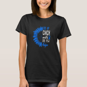 T-shirt Chirurgie Hip Remplacement Un Hip Chick Sunflower 
