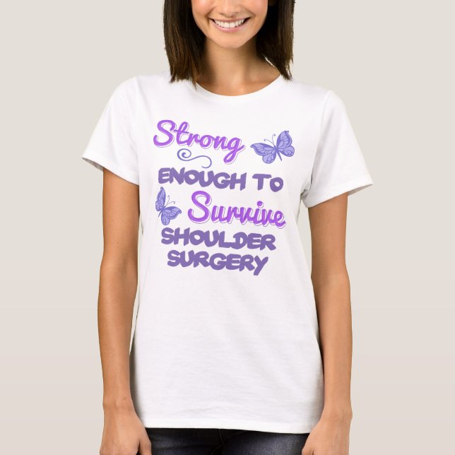 T-shirt Chirurgie inspirée pour les épaules (Devant)