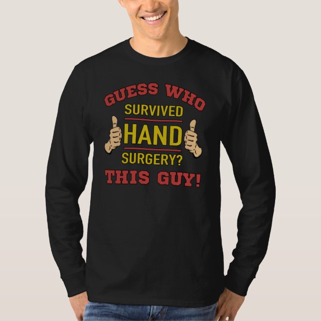 T-shirt Chirurgie manuelle amusante (Devant)