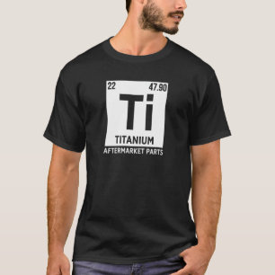 T-shirt Chirurgie mixte Ti pour pièces de rechange en tita