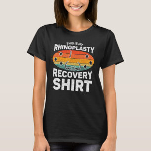 T-shirt Chirurgie post-rhinoplastie après chirurgie du nez