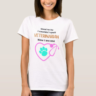 T-shirt Chirurgie professionnelle féminine vétérinaire amu