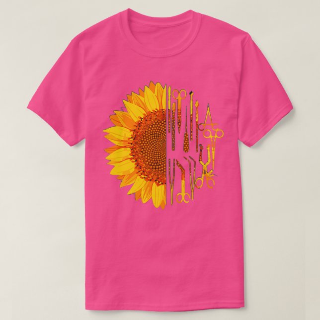 T-shirt Chirurgie Scrub Tech Chirurgien Tournesol Chirurgi (Design devant)
