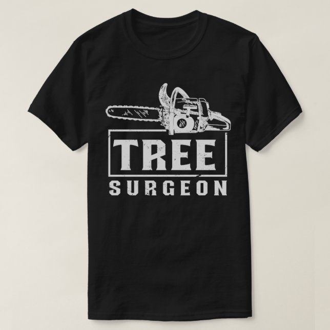 T-shirt Chirurgien d'arbre (Design devant)