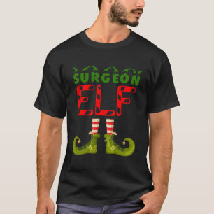 T-shirt Chirurgien Elf Funny Groupe Correspondant Pajamas 