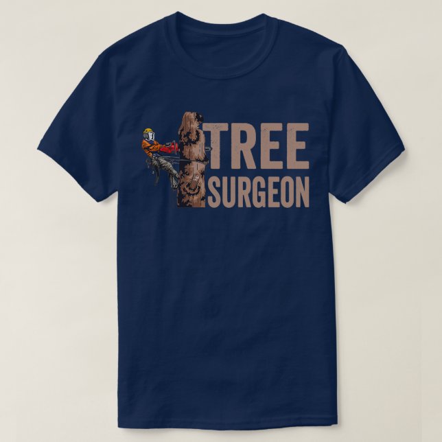 T-shirt Chirurgien forestier bûcheron (Design devant)