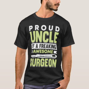 T-shirt Chirurgien Oncle de Médecine Chirurgie Hôpital