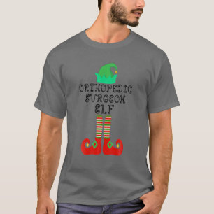 T-shirt Chirurgien orthopédique Elf Famille assortie Noël