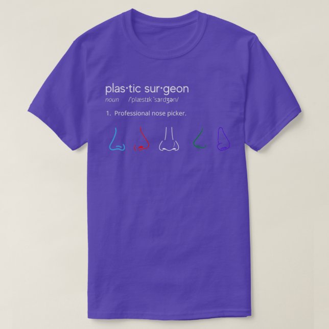 T-shirt Chirurgien plastique 1 (Design devant)