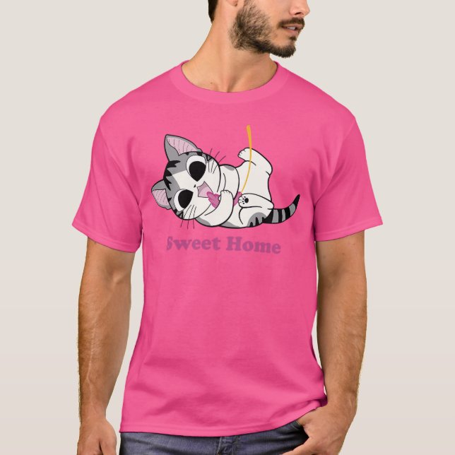 T-shirt Chi'S Sweet Home Cute Cat (Devant)