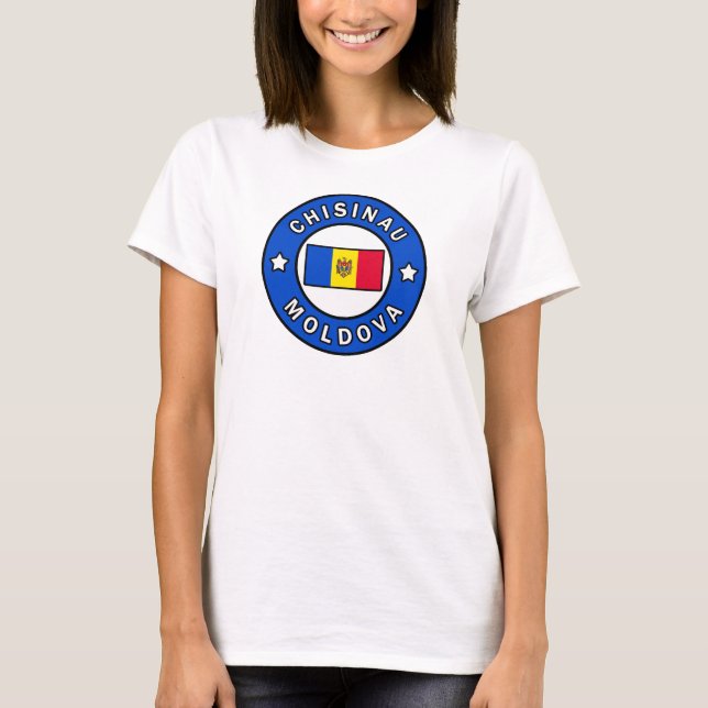 T-shirt Chisinau Moldova (Devant)