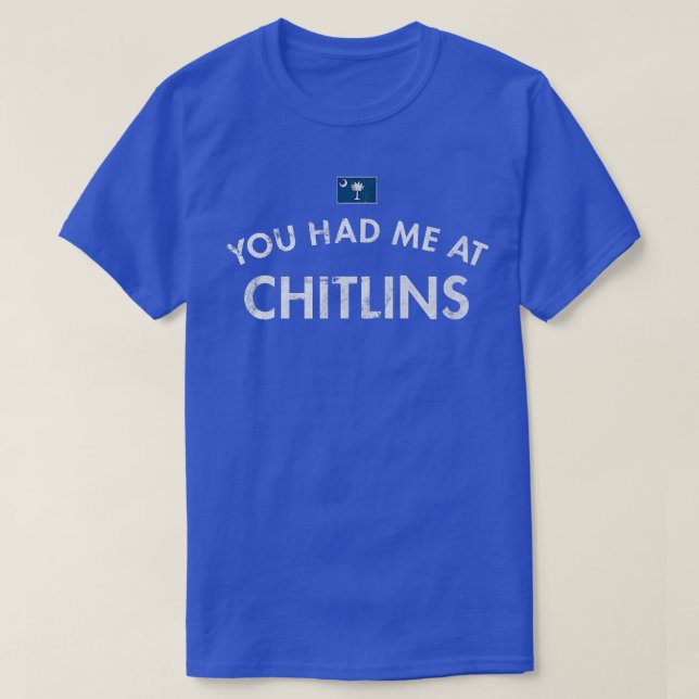 T-shirt Chitlins Chitterlings South Carolina Festival Pig (Design devant)