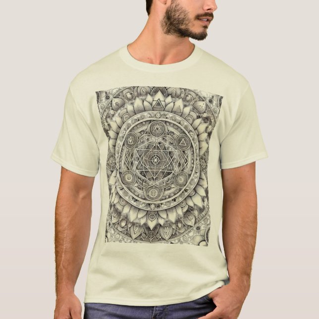 T-shirt Chitra Veda : Indian Art Tee (Devant)