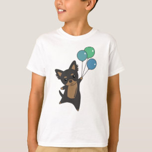 T-shirt Chiwawa Chig S'Envole Avec Des Ballons