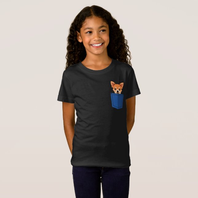 T-Shirt Chiwawa dans des amants de chiuaua d'animal (Devant entier)
