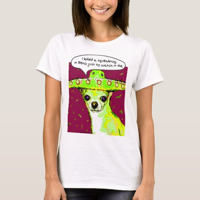 T-shirt Chiwawa de tueur (Devant)