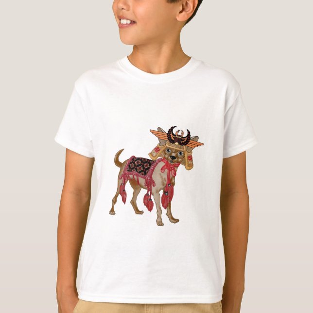 T-shirt Chiwawa samouraï (Devant)
