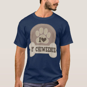 T-shirt Chiweenie Amoureux des chiens Propriétaire d'anima