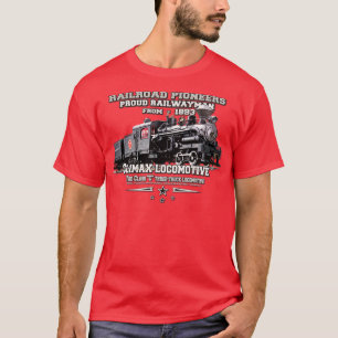 T-shirt Chlass Climax locomotive à vapeur