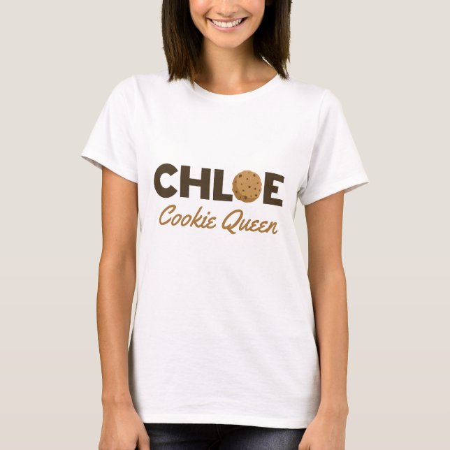 T-shirt Chloe cookie Queen (Devant)