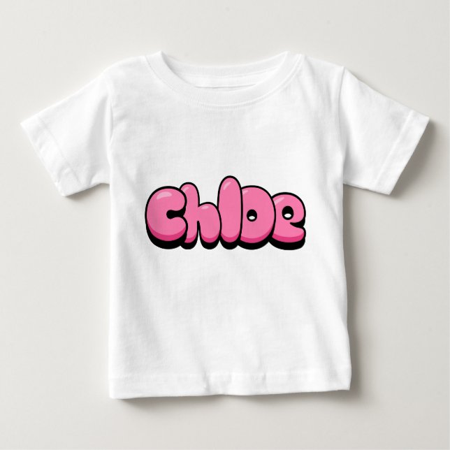 T-shirt Chloe Pink Baby (Devant)