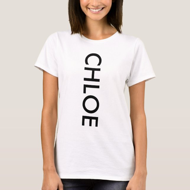T-shirt Chloe-shirt black (Devant)
