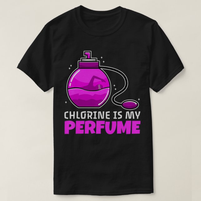 T-shirt Chlorine pour femmes est mon parfum Premium (Design devant)