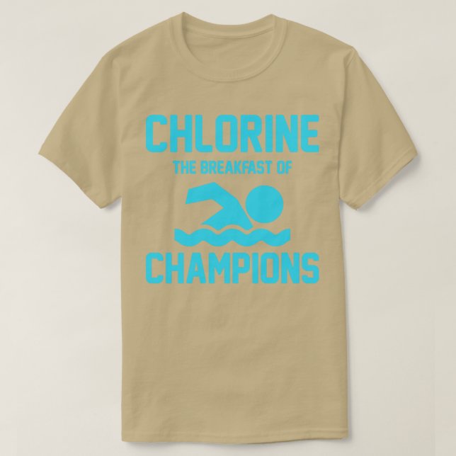 T-shirt Chlorine Pour Le Petit Déjeuner (Design devant)